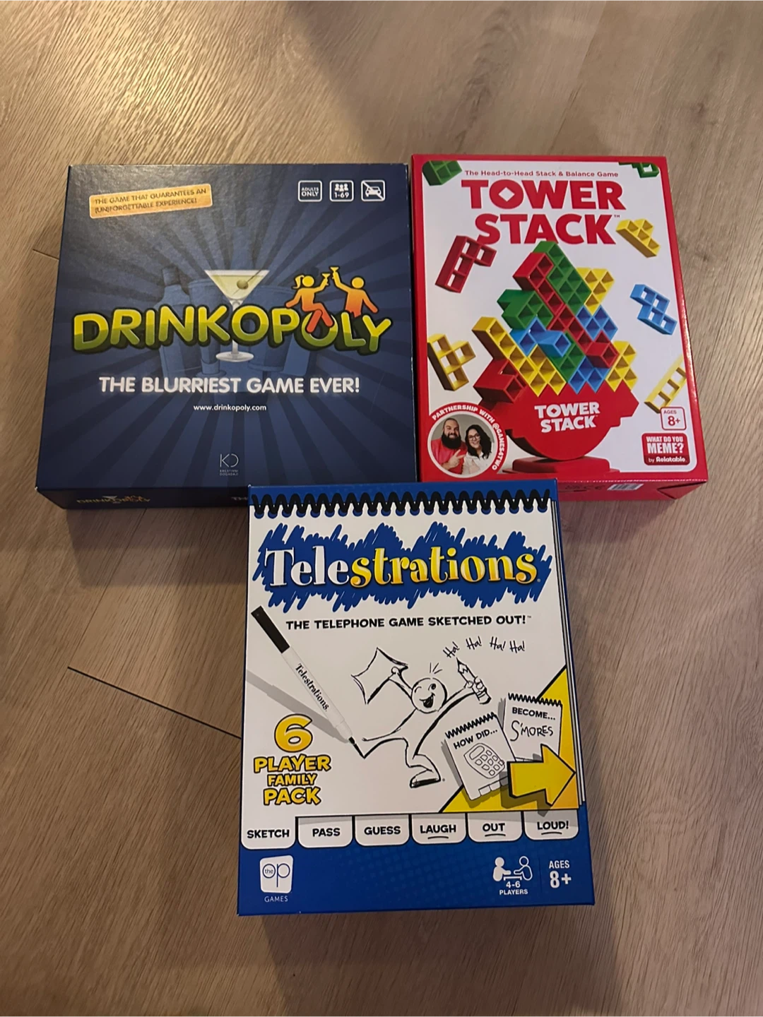 Board Games - A set of 3