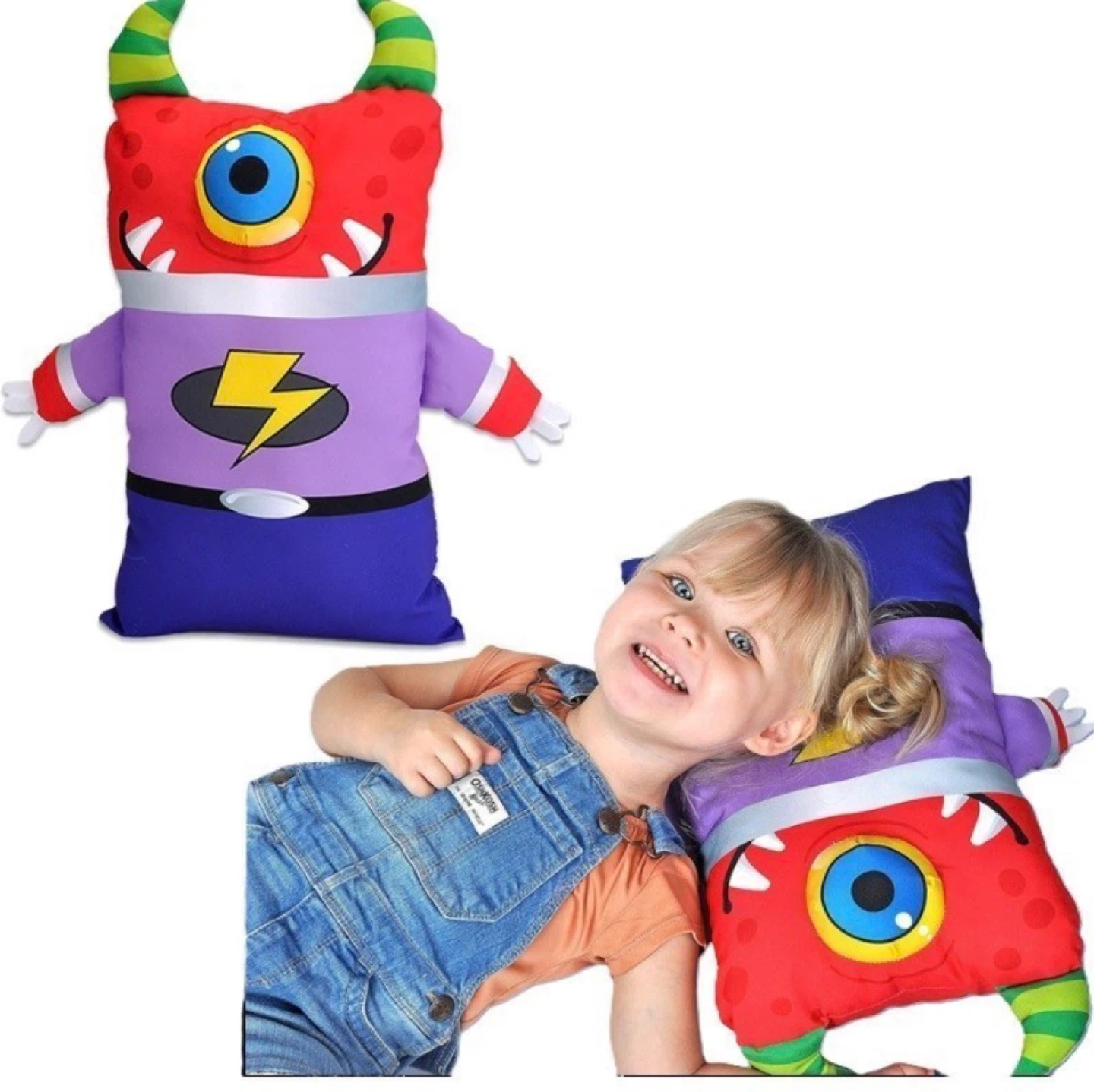 Monster Plush Pillow Toy - photo 4