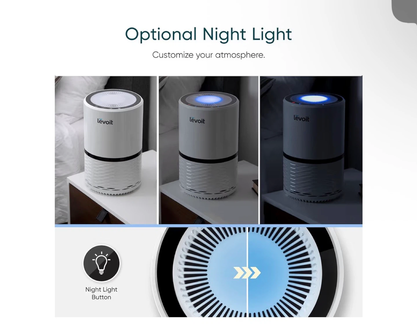 Air Purifier with Optional Night Light - photo 5