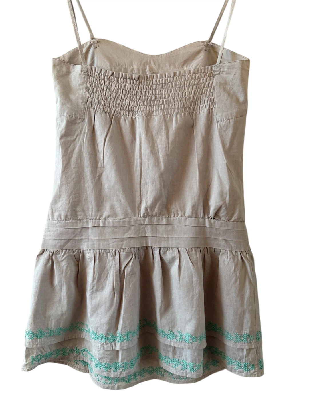 2Two Embroidered Drop-Waist Mini Dress - photo 4