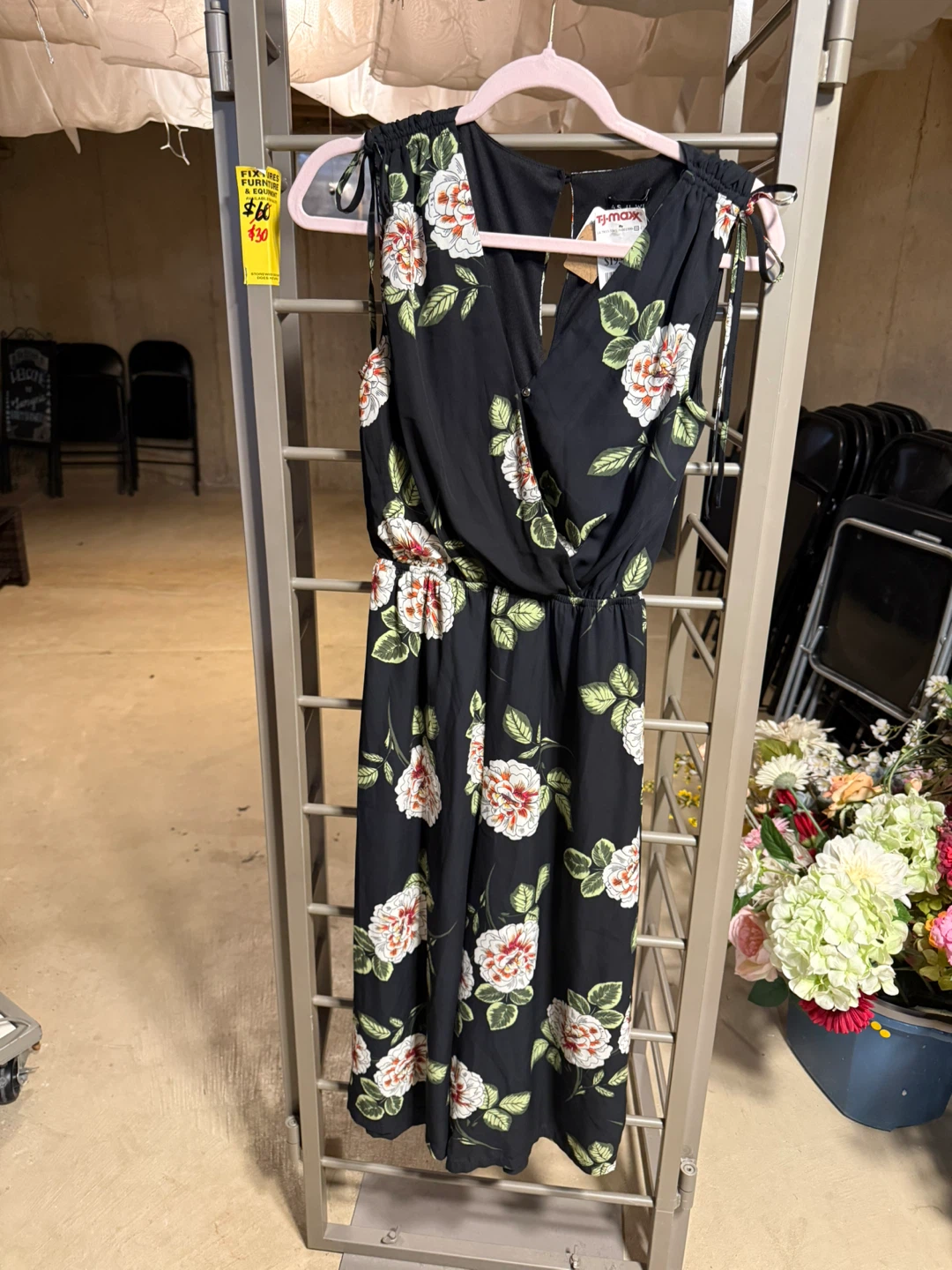 AS U WISH Floral Print Jumpsuit XS - photo 2