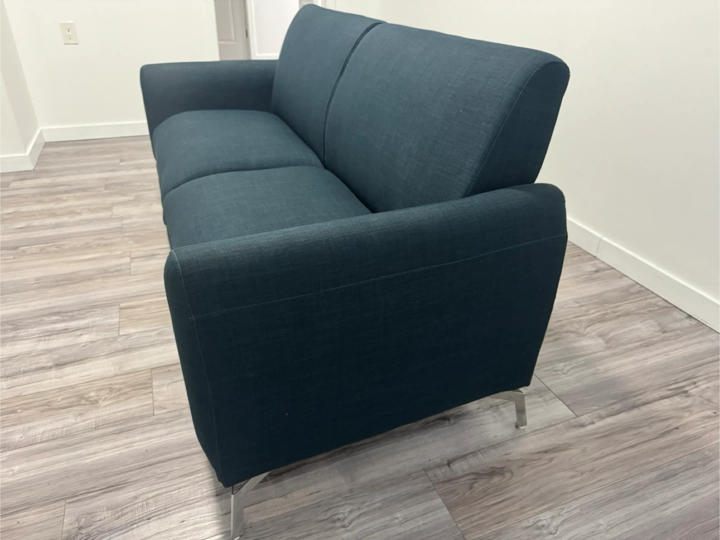 Dark Teal Sofa - photo 2