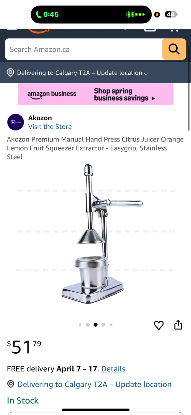 Manual Hand Press Citrus Juicer 🥕 - photo 4