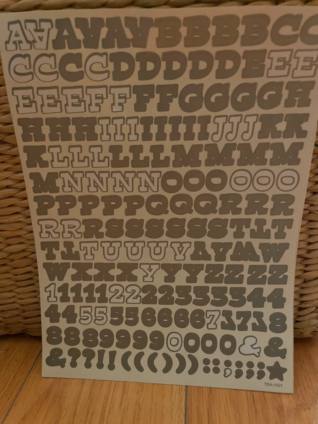 Forever in Time Alphabet & Number Stickers 🥕 - photo 4