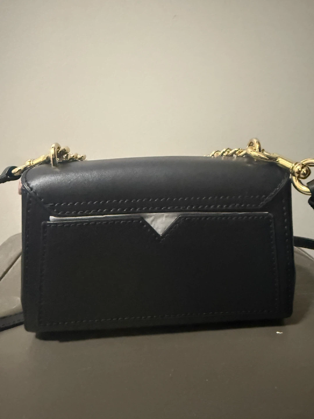 Michael Kors Black Leather Chain Shoulder Bag - photo 2