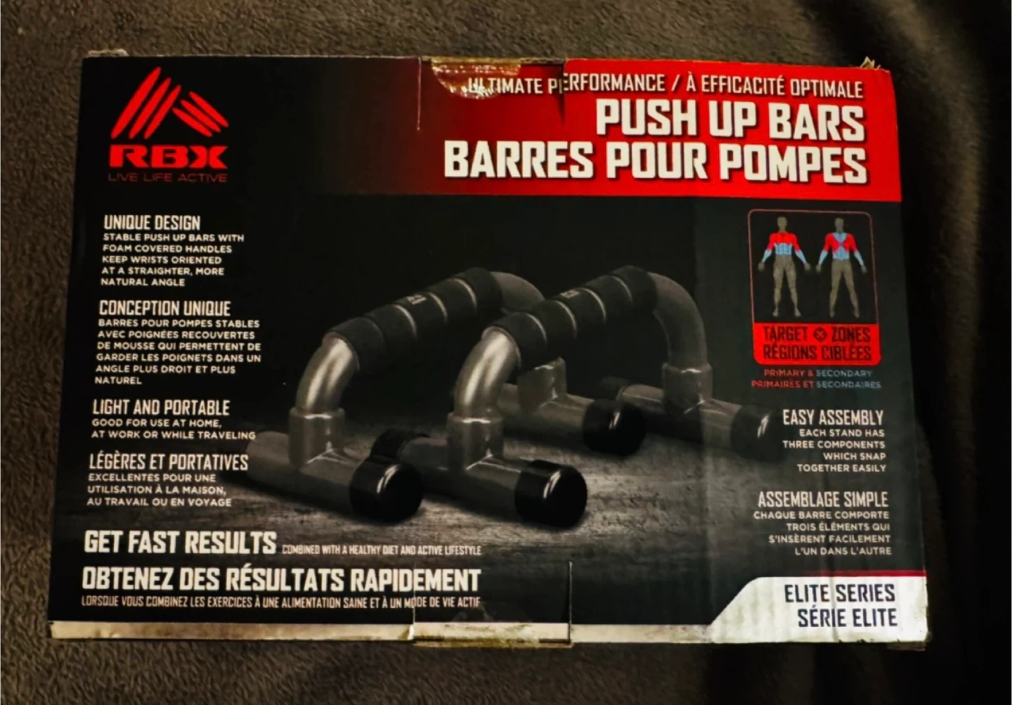 🥕 RBX Push Up Bars - Elite Series - photo 2
