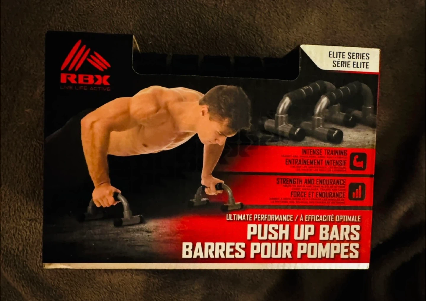 🥕 RBX Push Up Bars - Elite Series