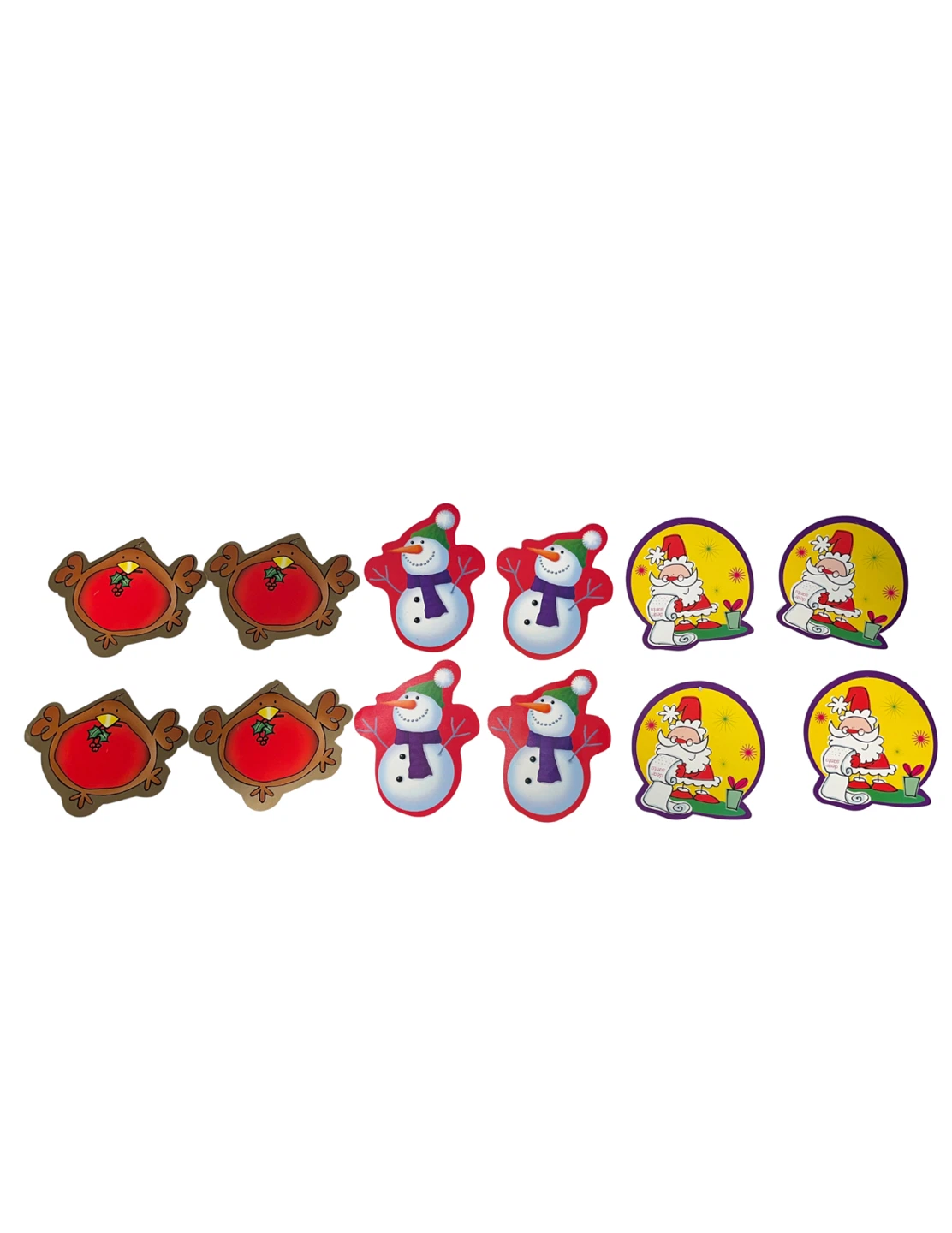 Christmas Novelty Gift Tags - 12 Pack
