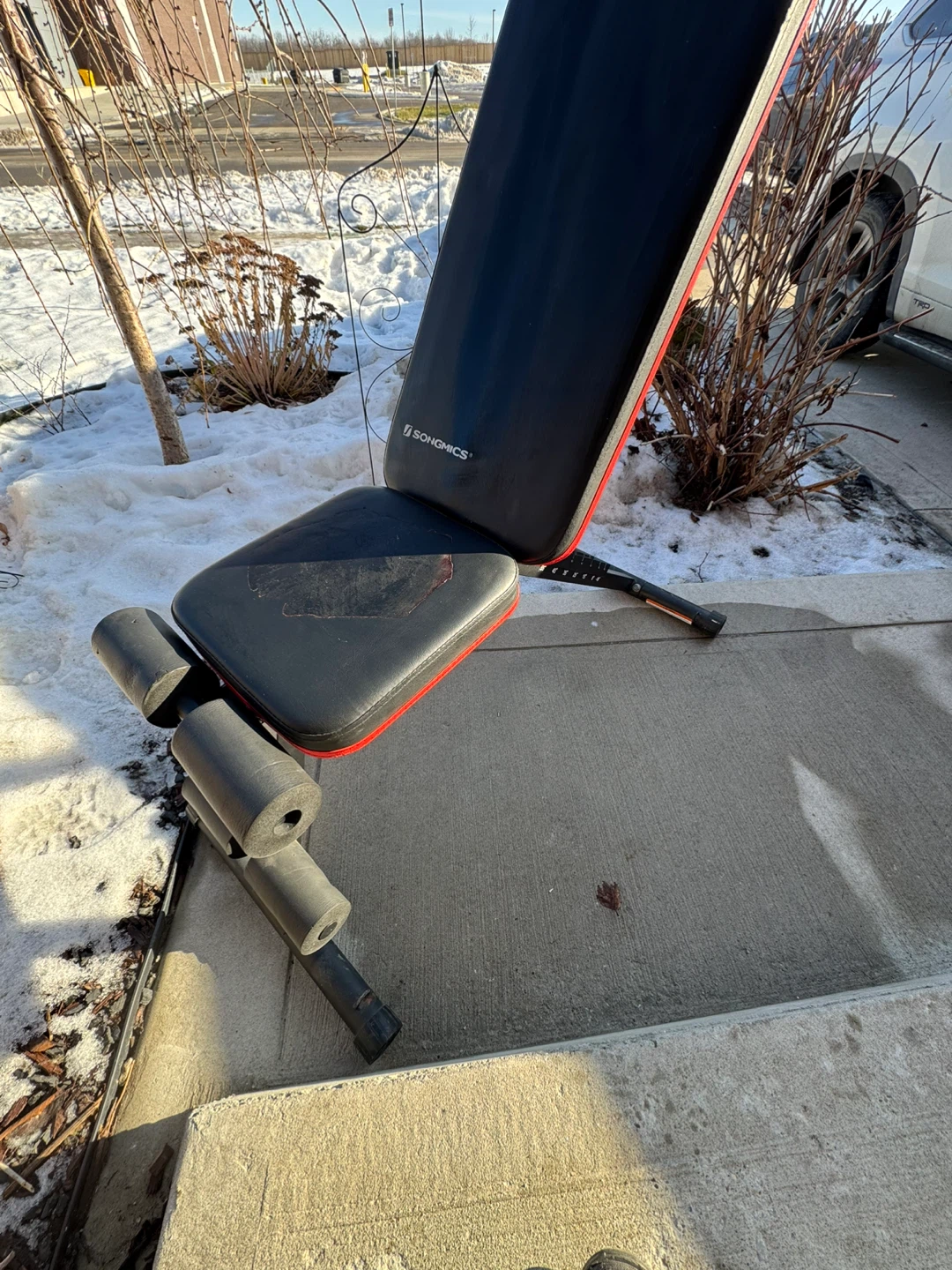 SONGMICS Adjustable Weight Bench - photo 3