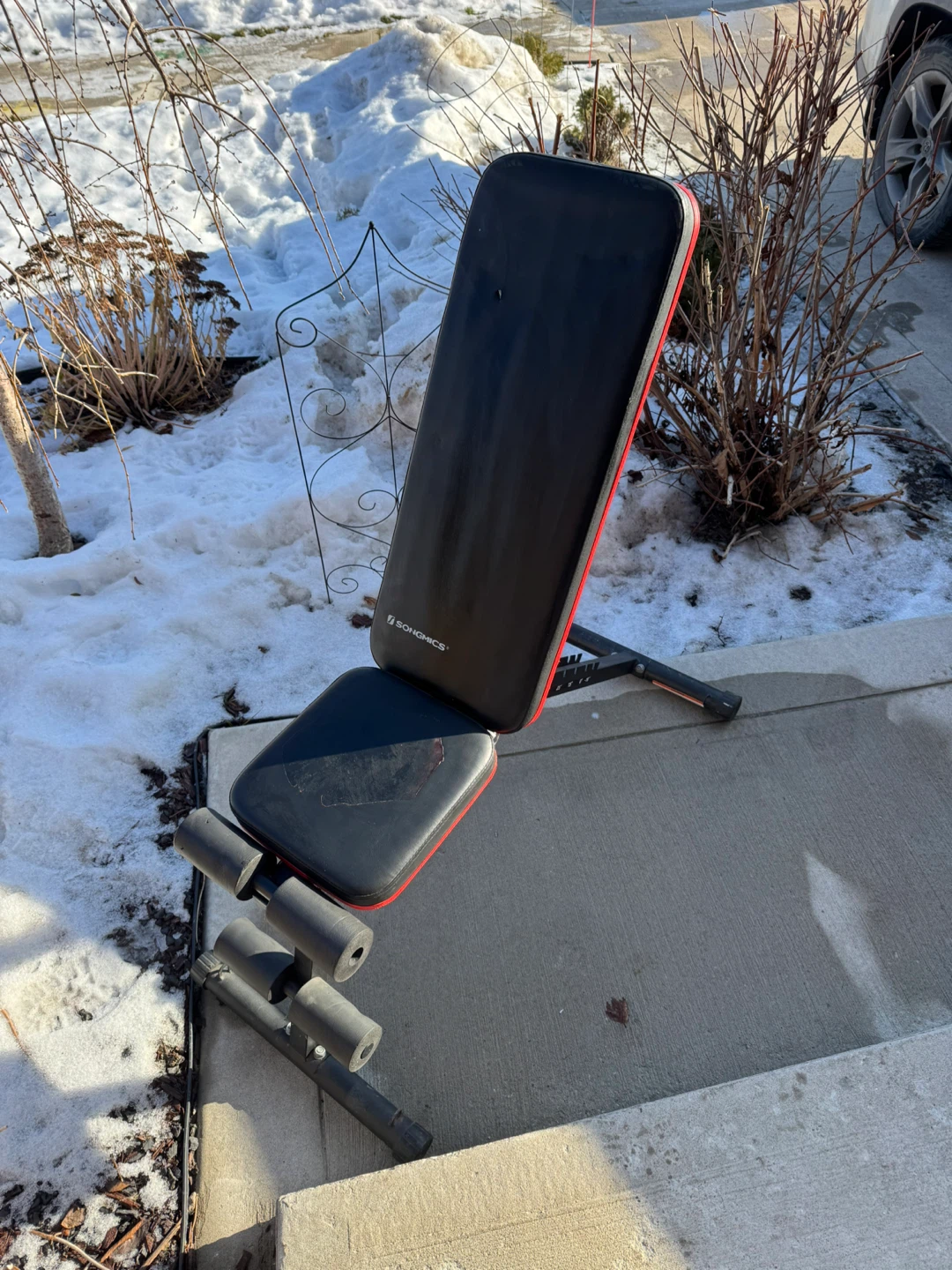 SONGMICS Adjustable Weight Bench - photo 5