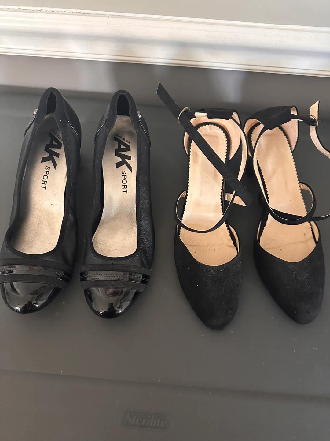 Anne Klein AK Sport Black Shoes (2 Pairs)
