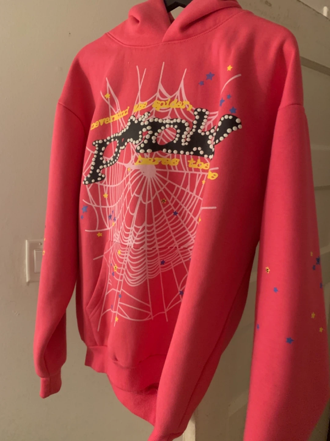 Pink Sp5der Hoodie
