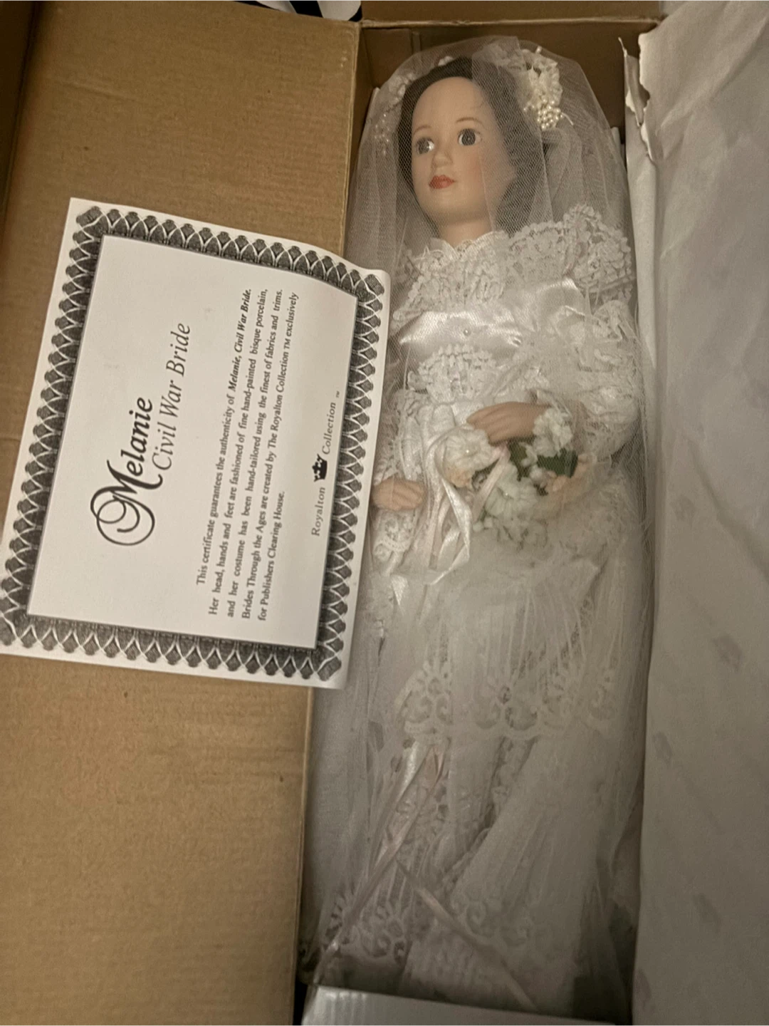 Royalton Collection Melanie Civil War Bride Doll - photo 2