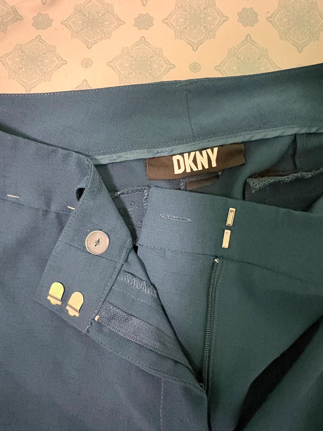 DKNY Women's Teal Dress Pants - photo 3