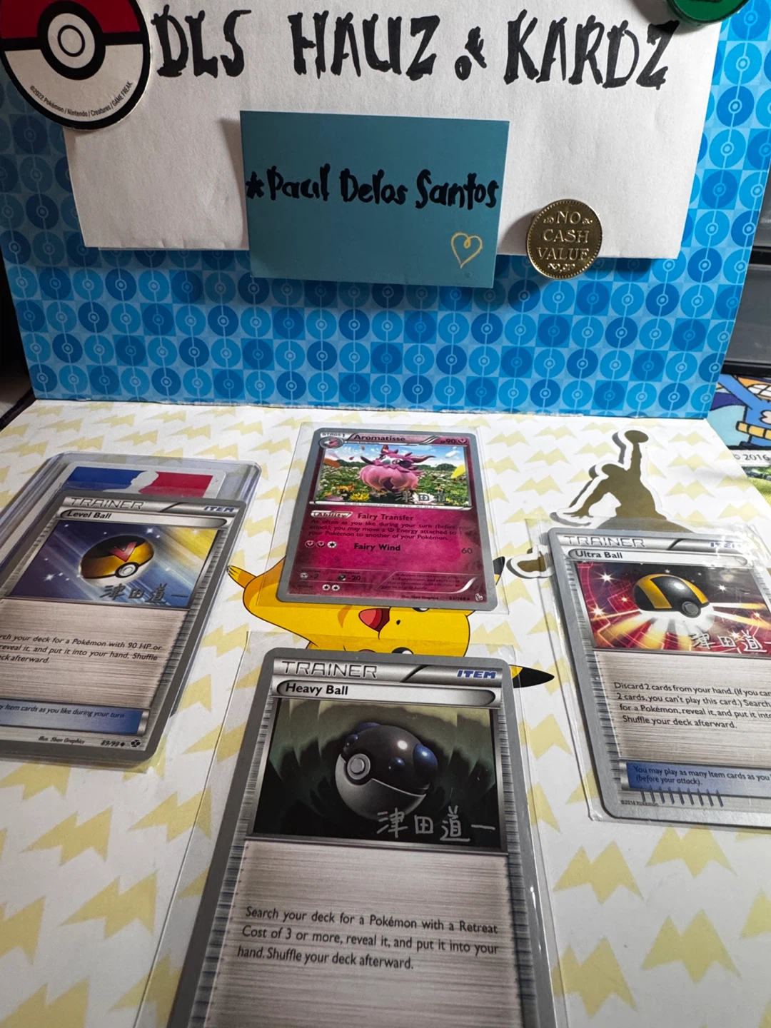 Pokemon Trainer & Item Cards