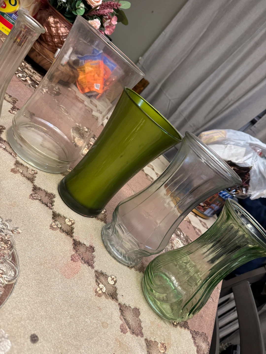 Assorted Glass Vases