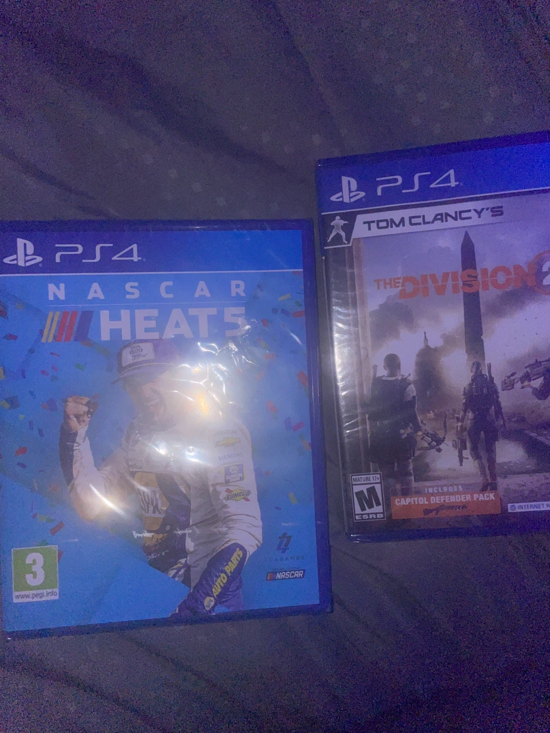 PS4 Games: NASCAR Heat 5 and Tom Clancy's The Division 2