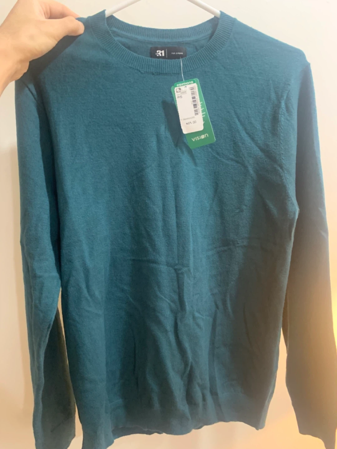 3.1 Phillip Lim Green Crewneck Sweater - photo 2