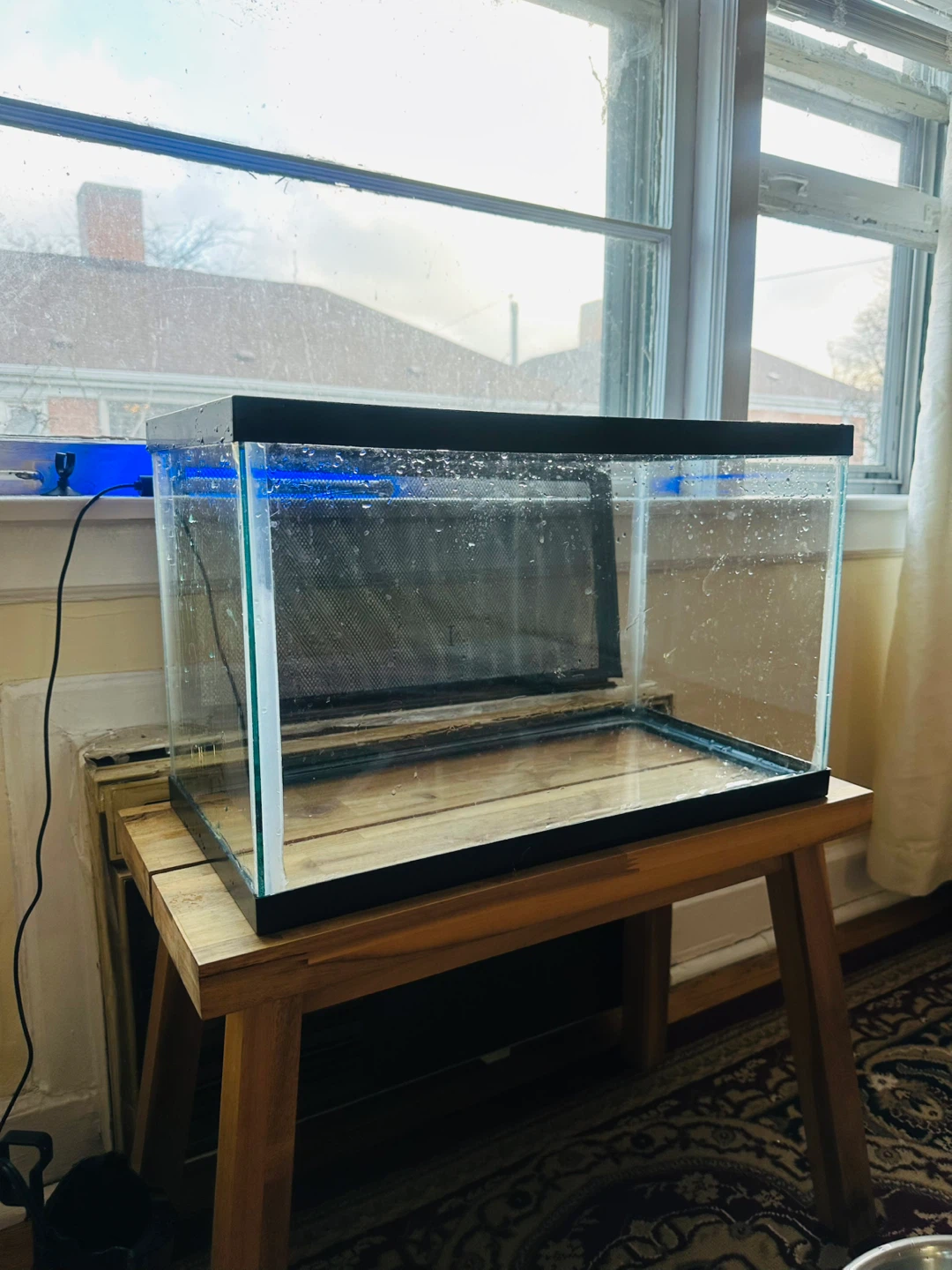 Glass Aquarium Fish Tank with Filter and Heater