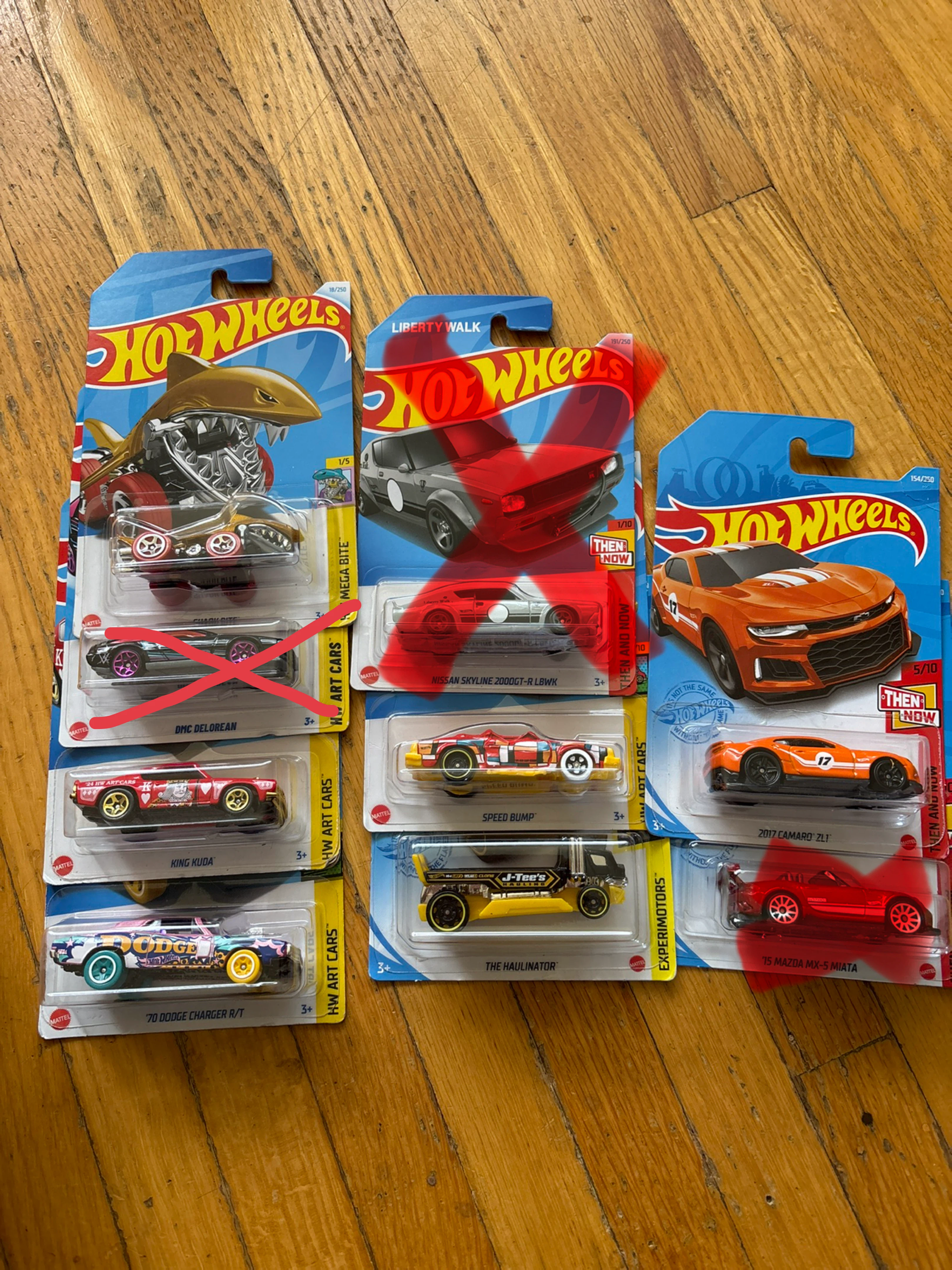 Hot wheels $3 ea