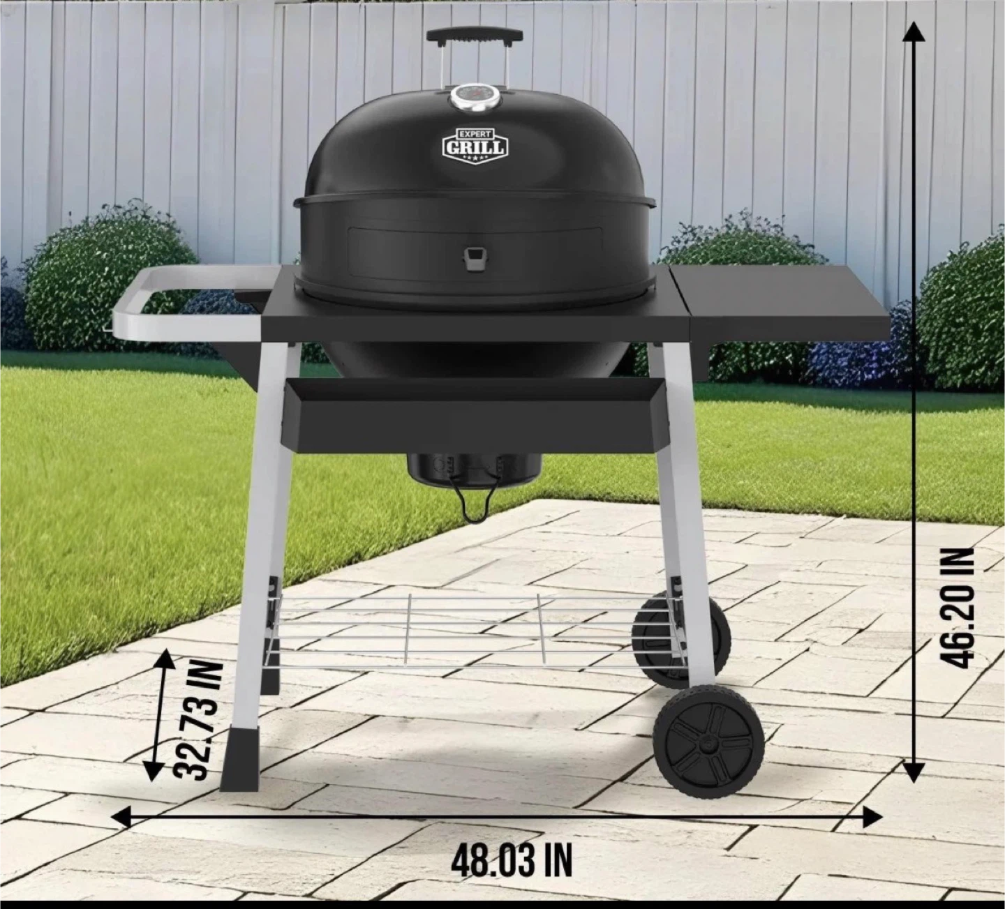 Expert Grill Kettle Charcoal Grill