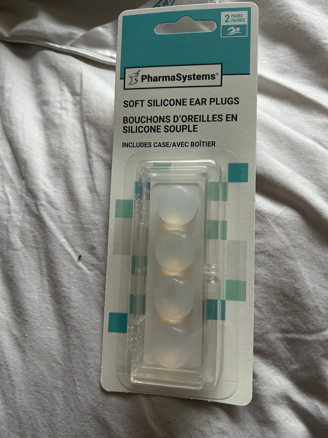 Soft Silicone Ear Plugs - 2 Pairs 🥕