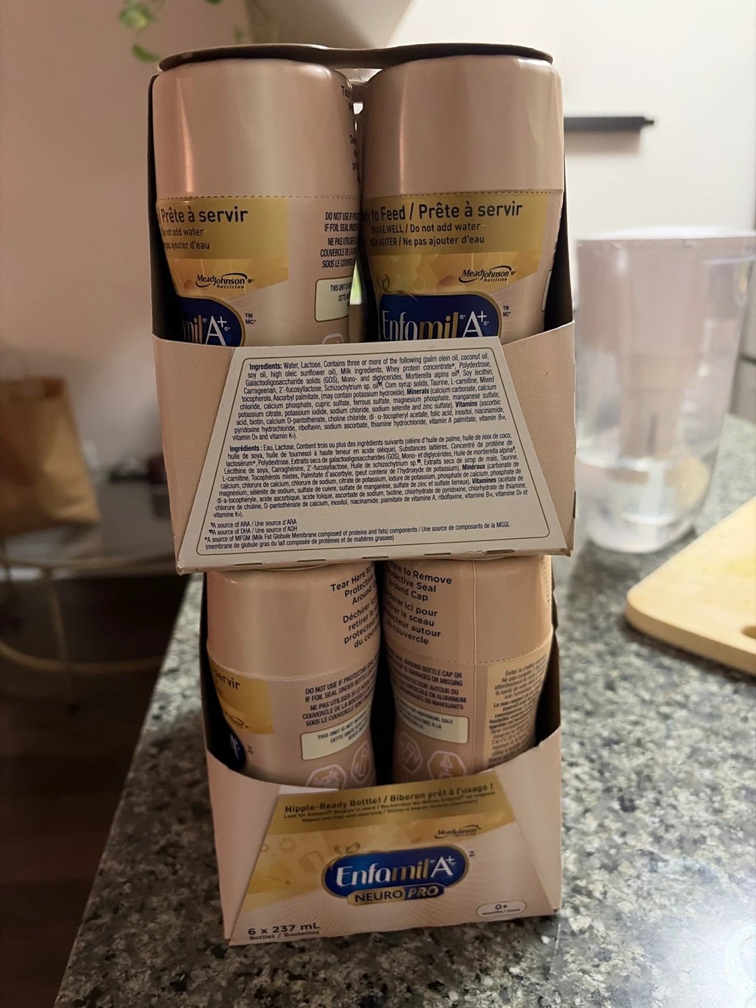 Enfamil Neuro Pro Ready-to-Feed Baby Formula (6 x 237ml)