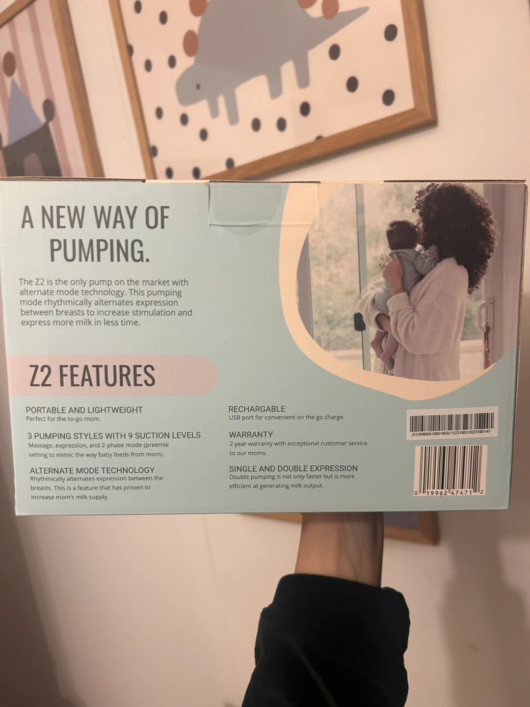 🥕 Zomée Z2 Double Electric Breast Pump - photo 2