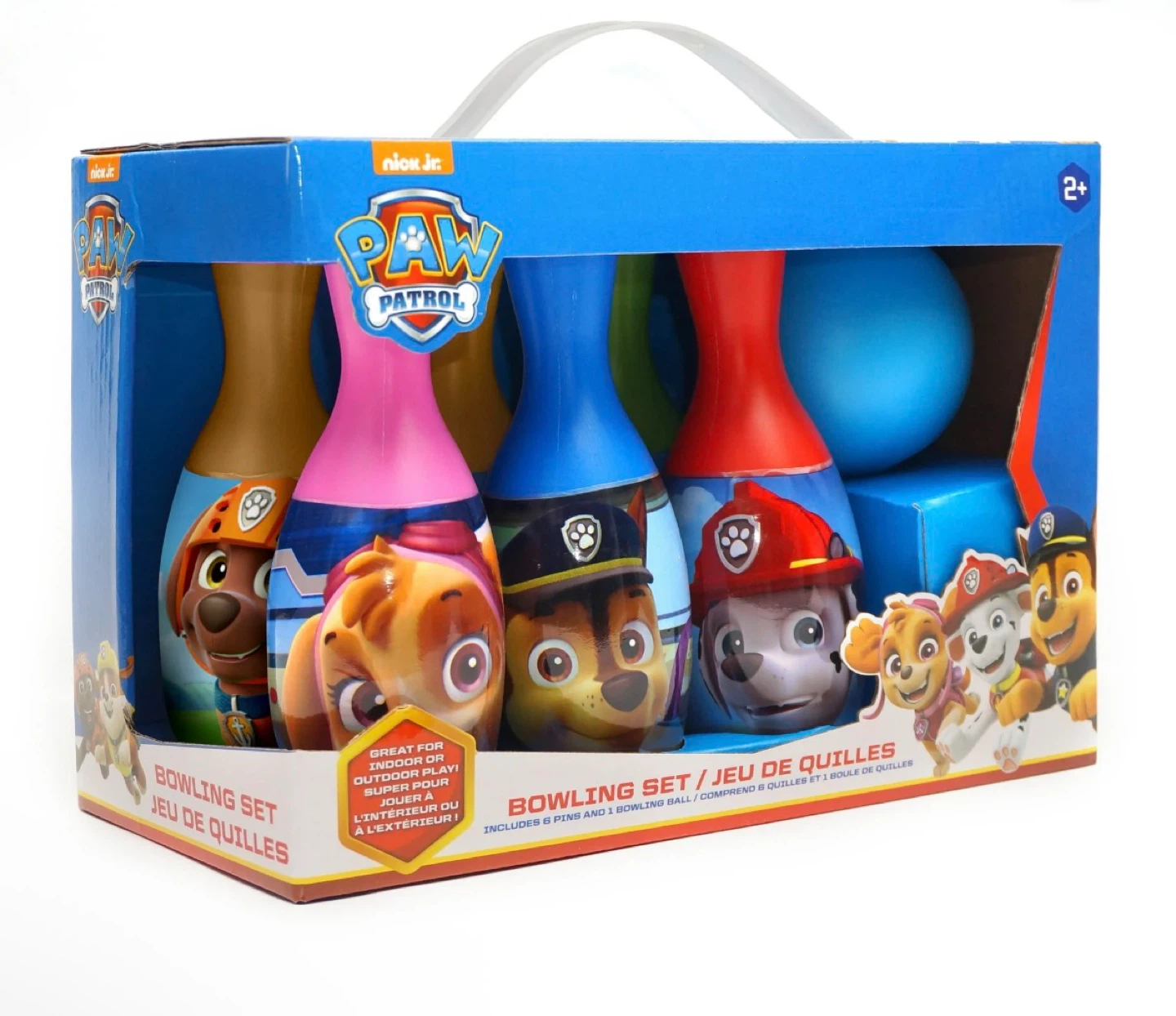 Nickelodeon Paw Patrol Bowling Set with 6 Pins and 1 Ball - photo 4