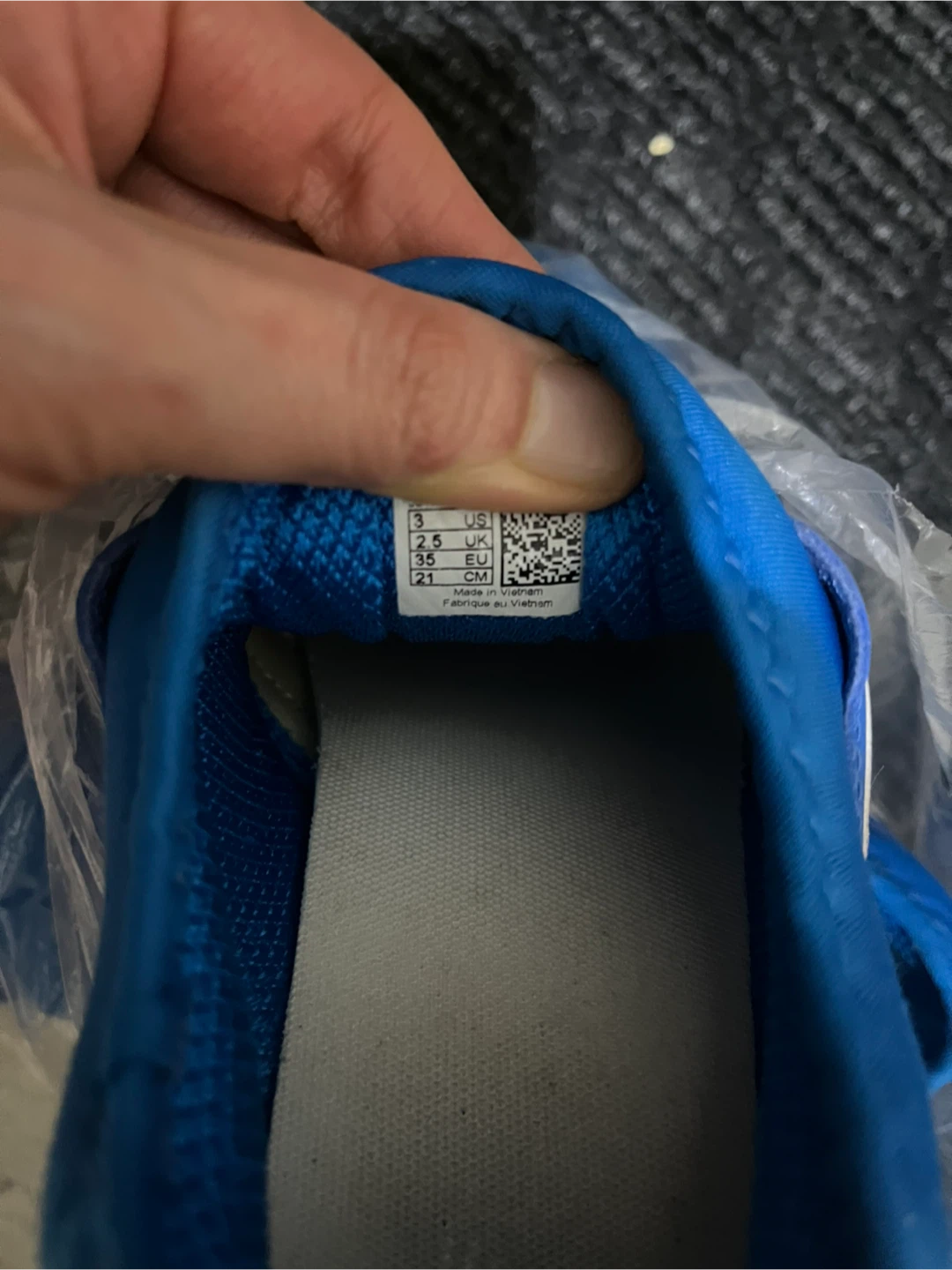New Balance Blue Slip-On Shoes - Size 2.5 UK / 3 US - photo 3