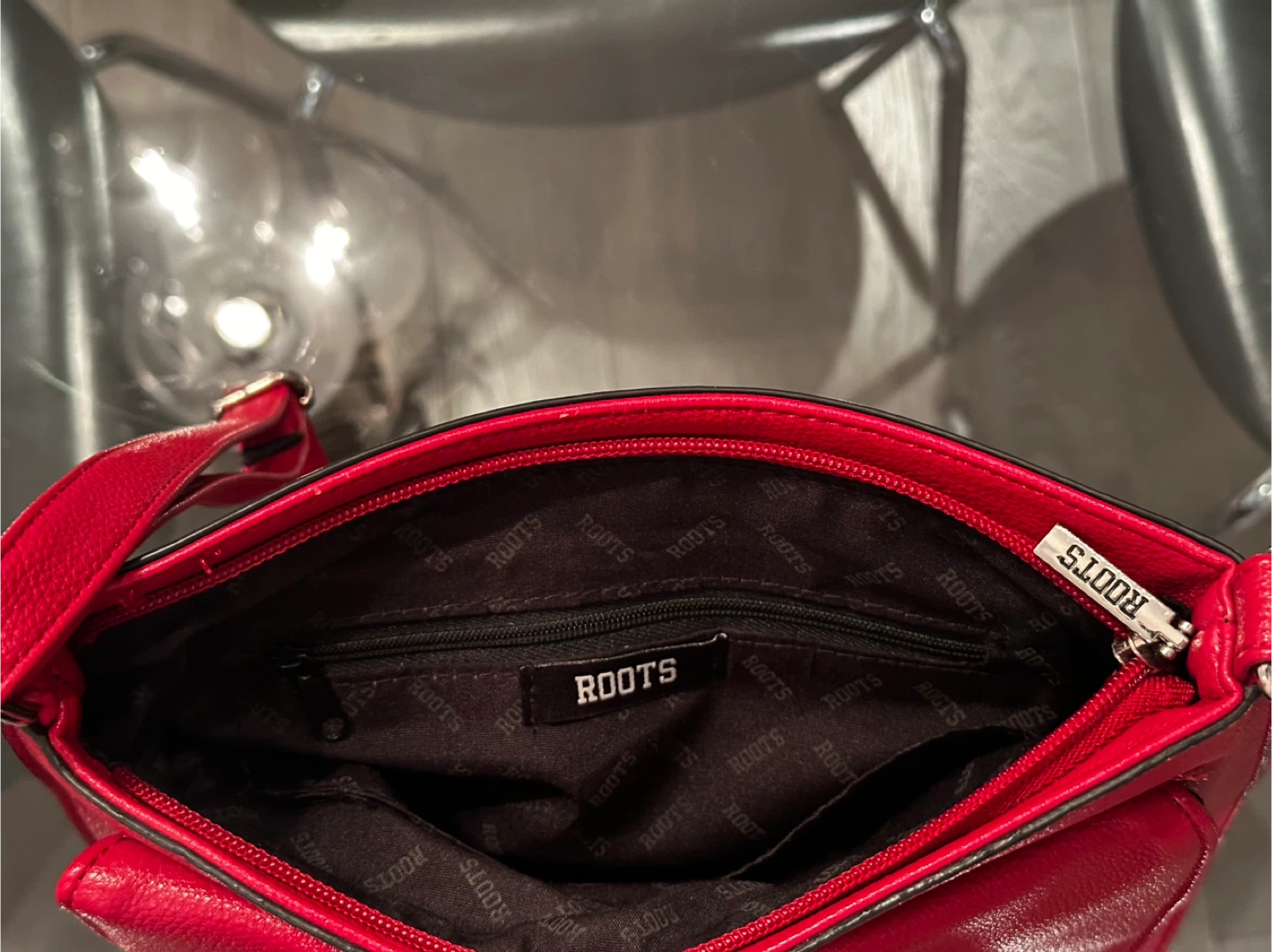 Roots Red Crossbody Bag - photo 3