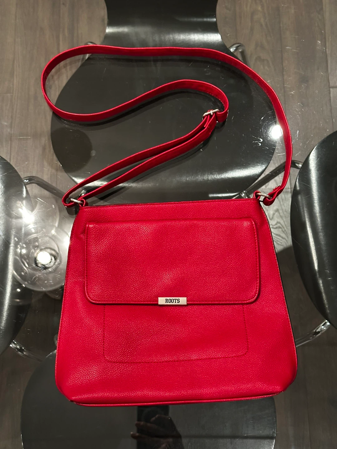 Roots Red Crossbody Bag