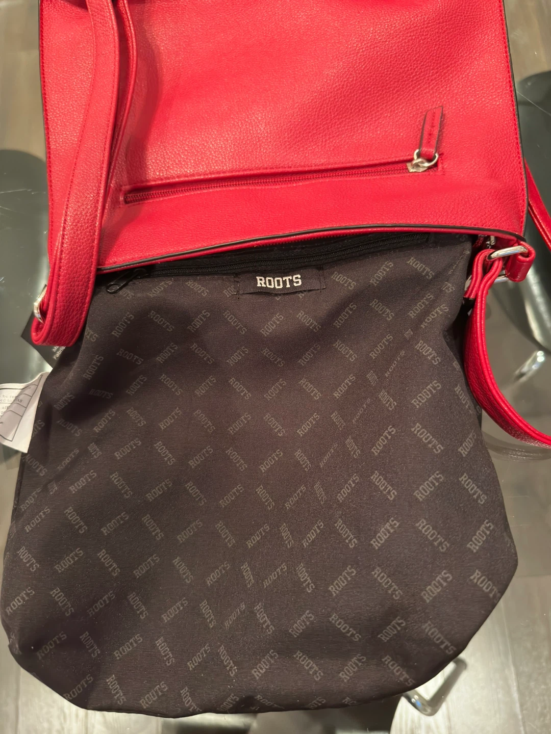 Roots Red Crossbody Bag - photo 4