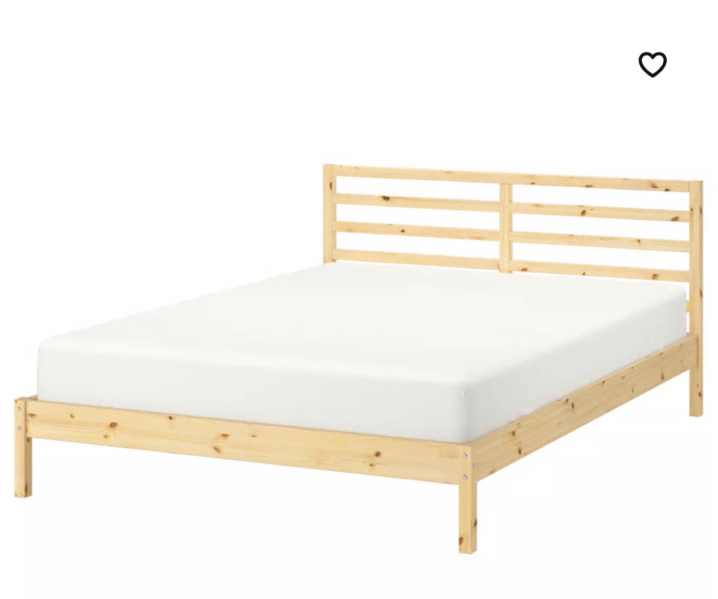 IKEA Tarva Queen Bed