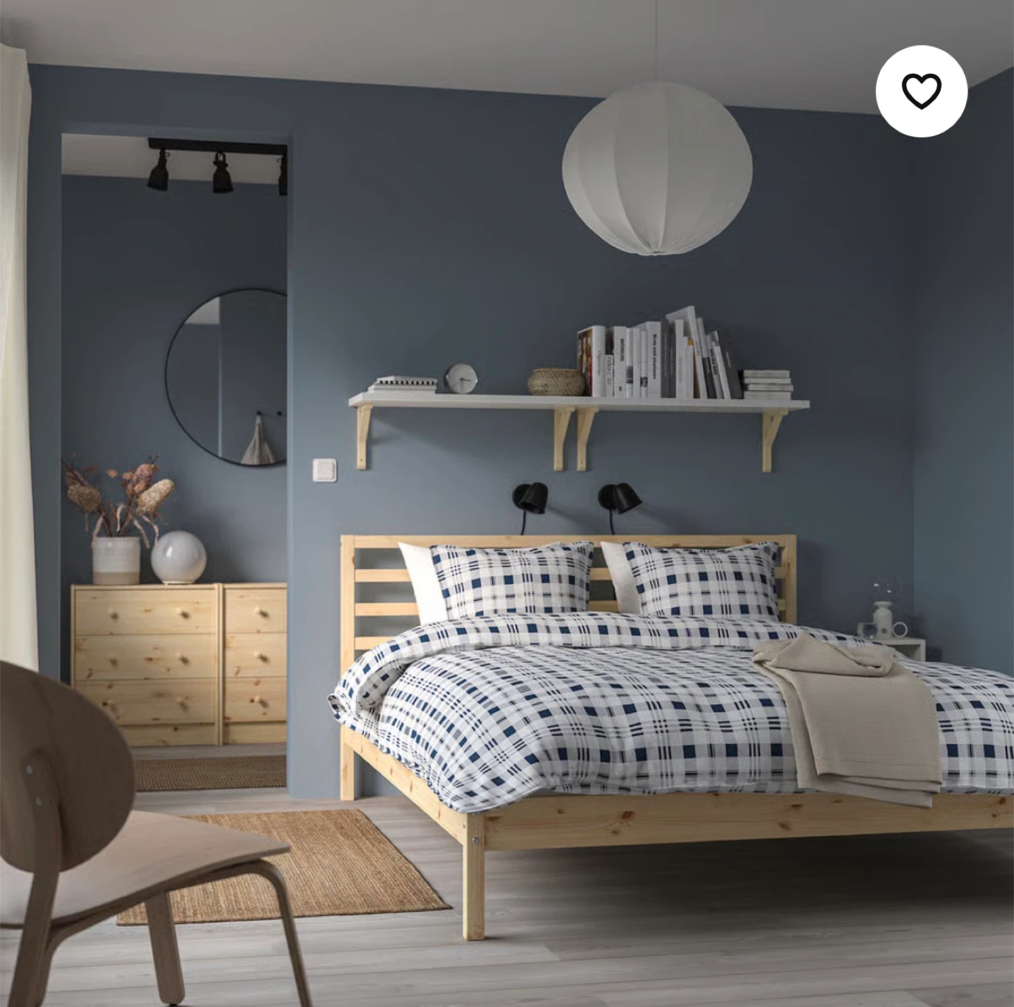 IKEA Tarva Queen Bed - photo 2