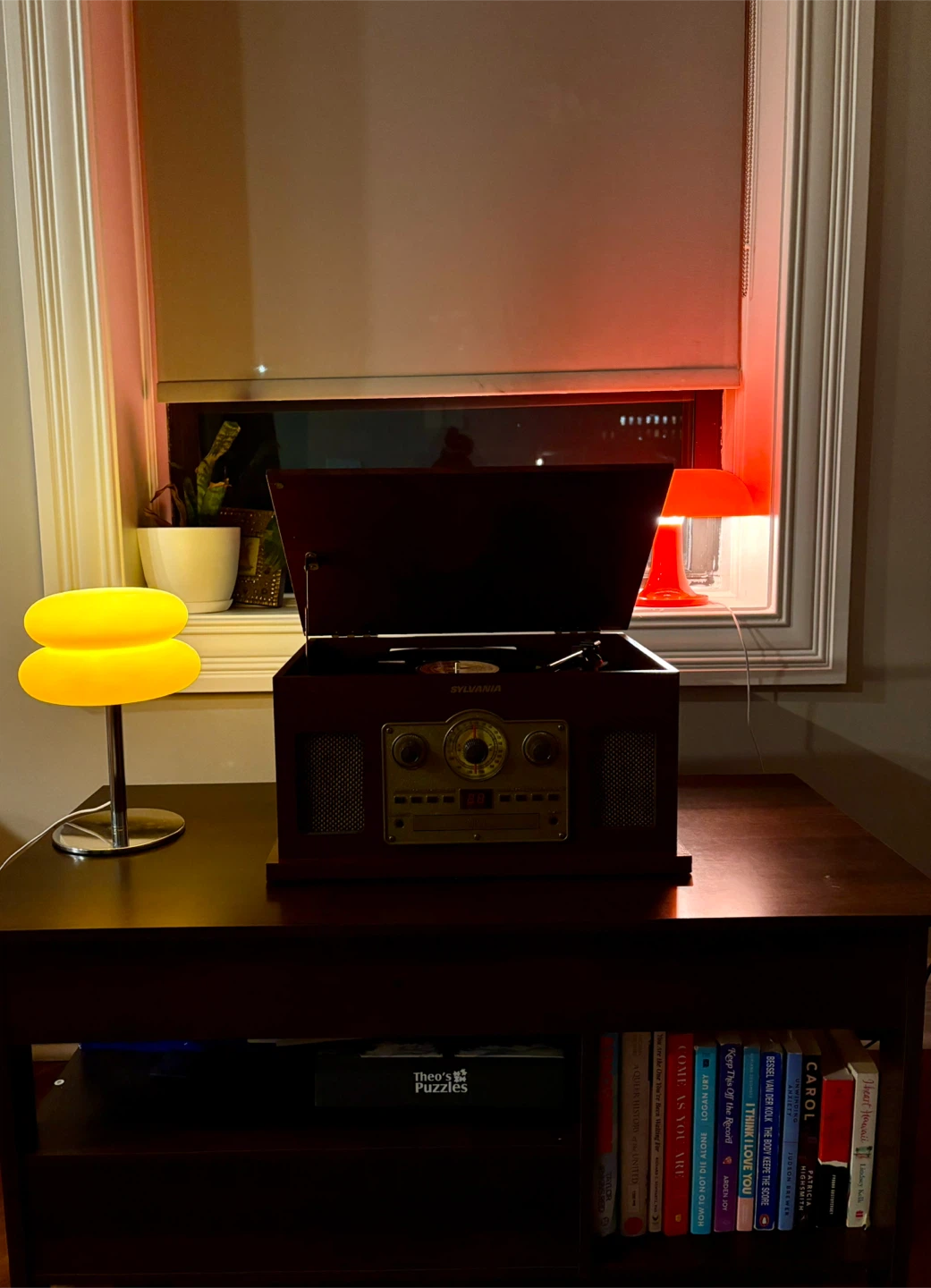 Sylvania Record Player with CD and Radio