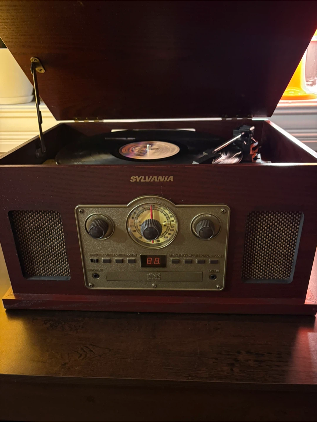Sylvania Record Player with CD and Radio - photo 3