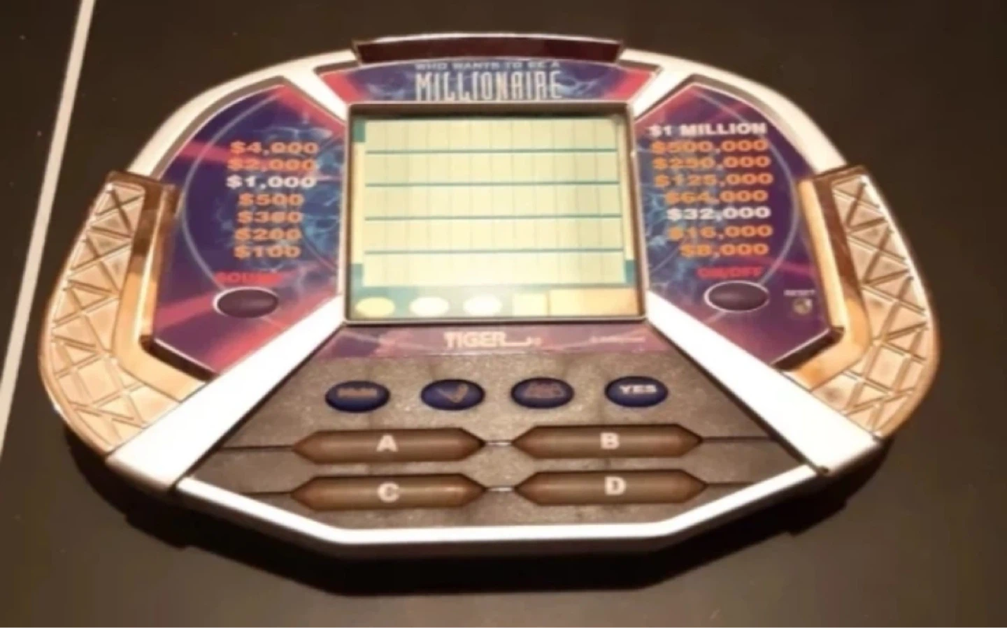 Who Wants to Be a Millionaire Handheld Game