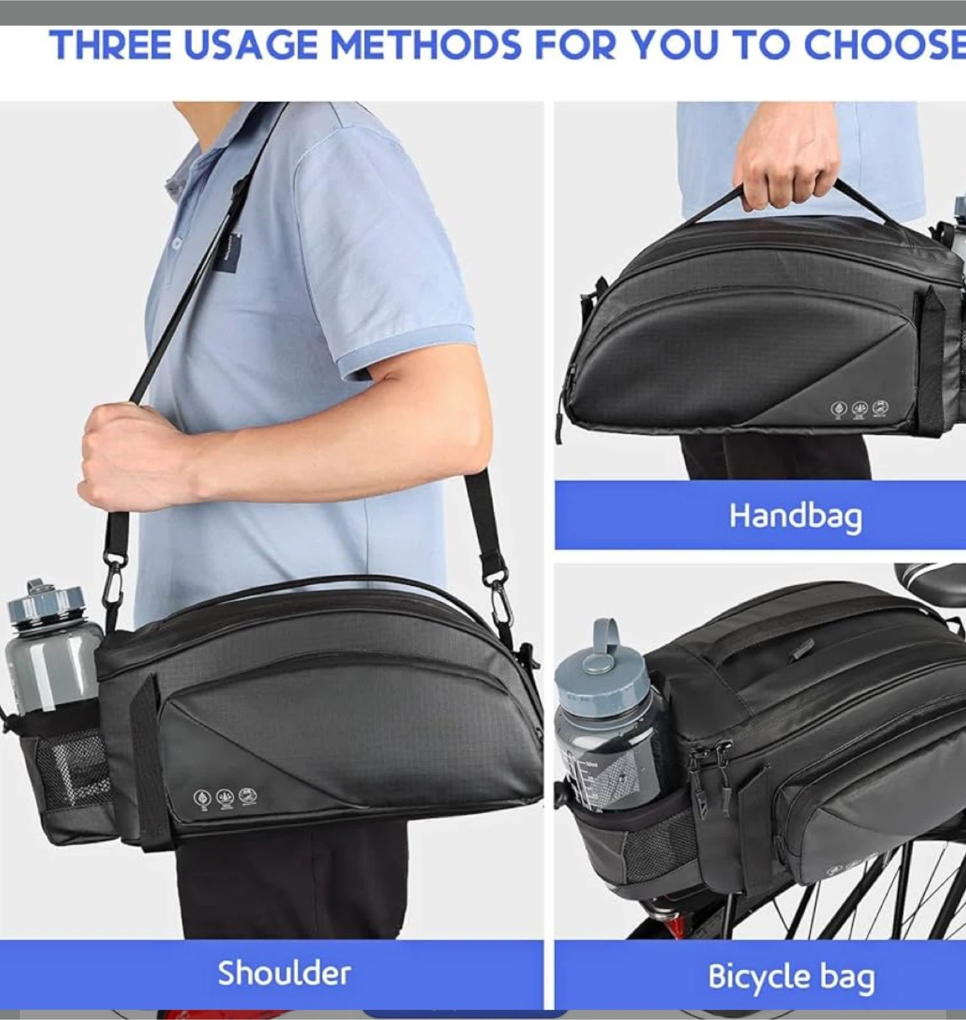 BIKE RACK BAGS 12L (QYCHHJ WATERPROOF) - photo 4