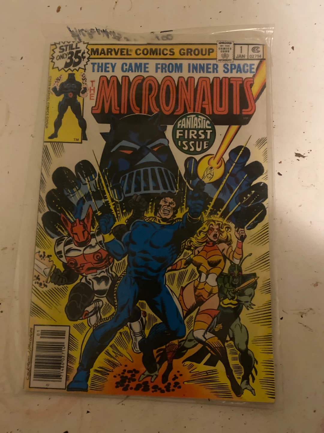 The Micronauts Fantastic First Issue Comic