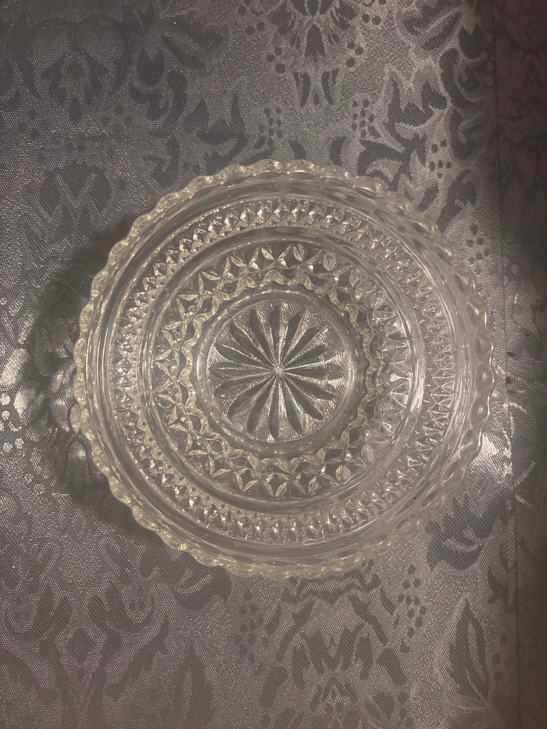 Clear Glass Decorative Bowl - photo 2
