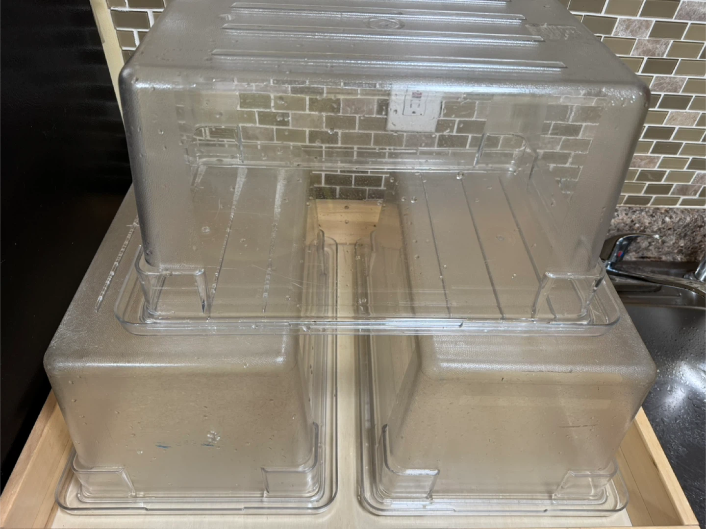 Clear Plastic Food Storage Containers