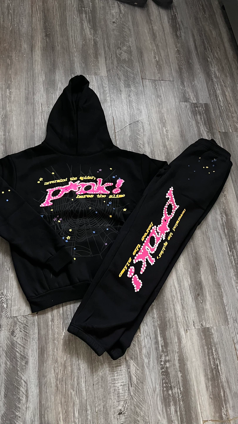 Black Sp5der tracksuit
