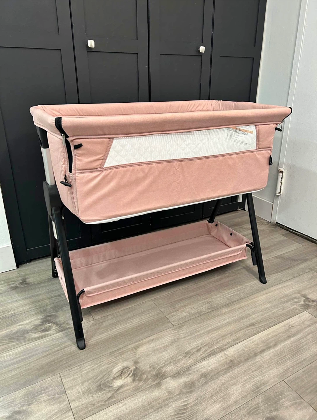 Pink bassinet