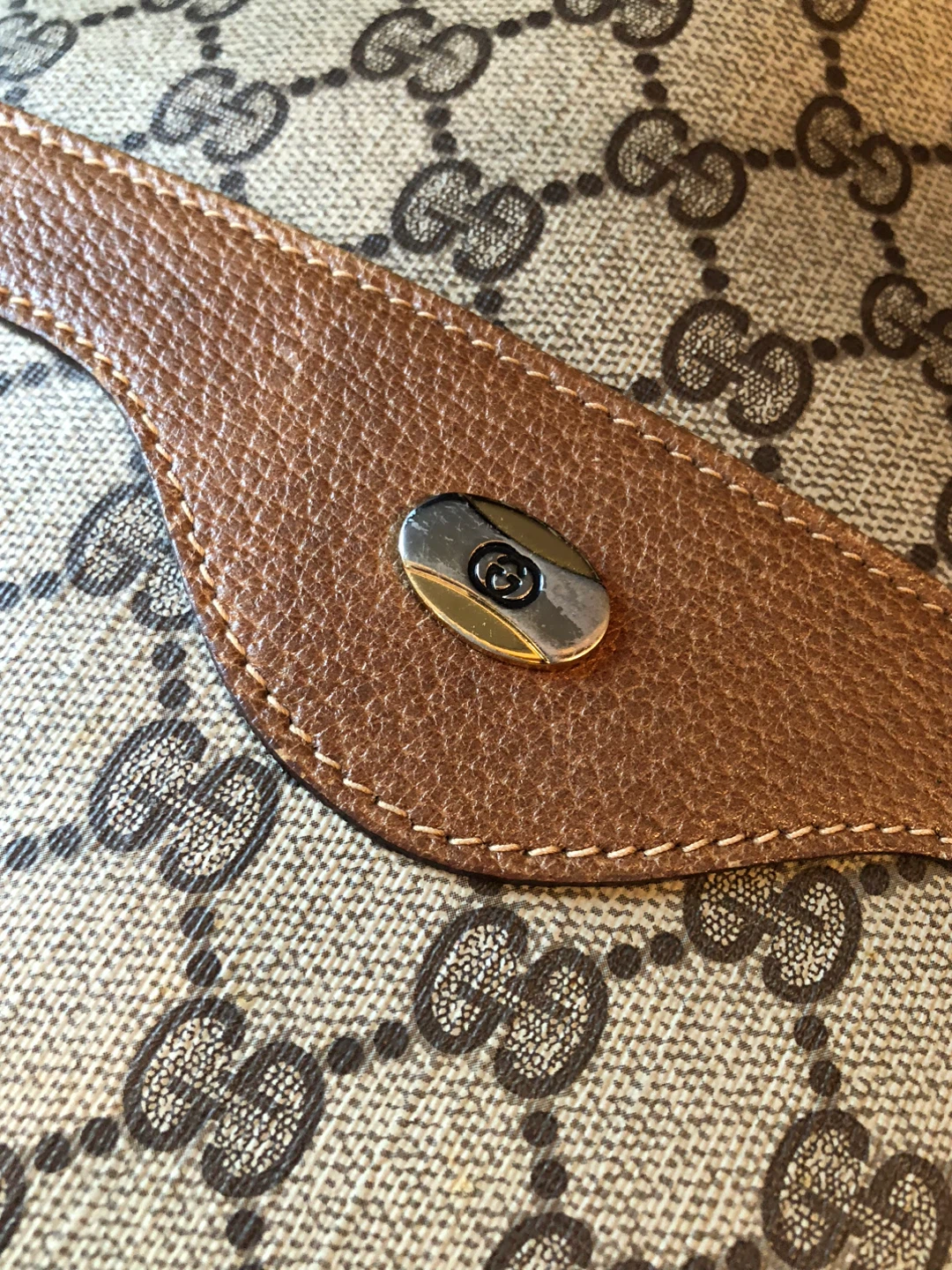 GUCCI Vintage Sherry Tote Bag - photo 2