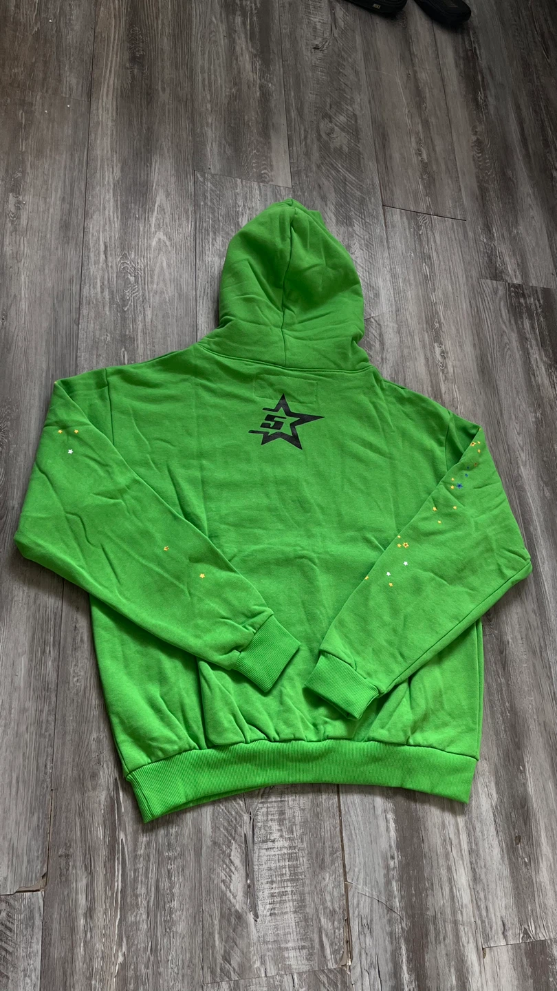 Green Sp5der hoodie - photo 4
