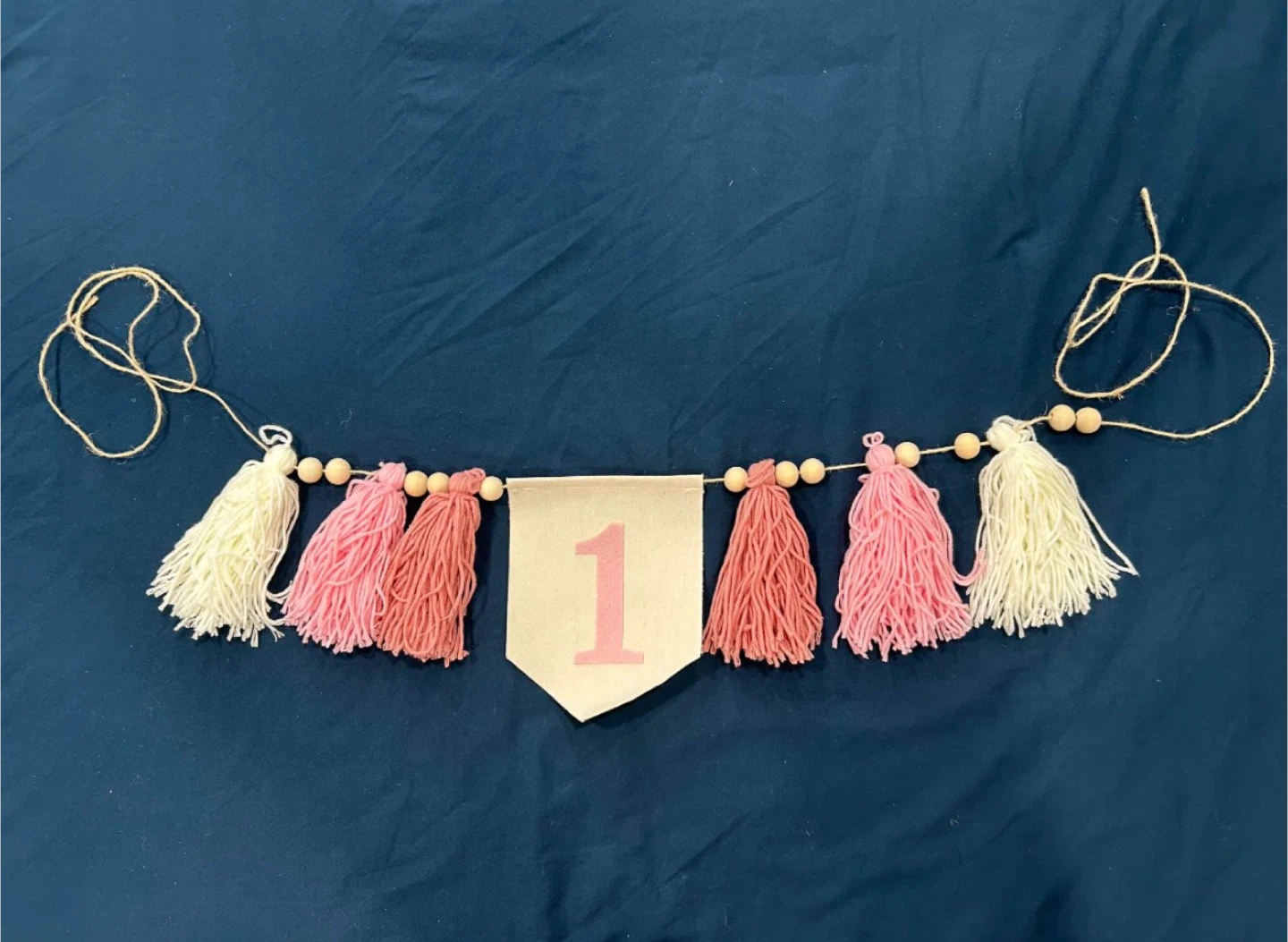 First Birthday Banner - "1"