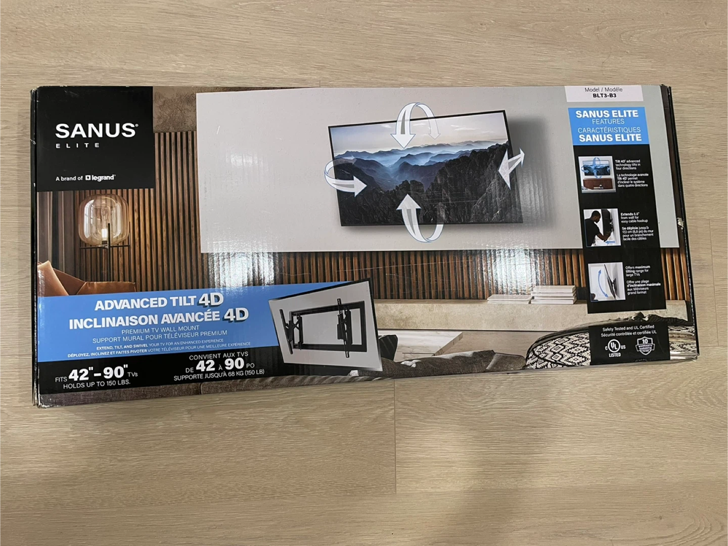Sanus Elite Advanced Tilt 4D TV Wall Mount - photo 2