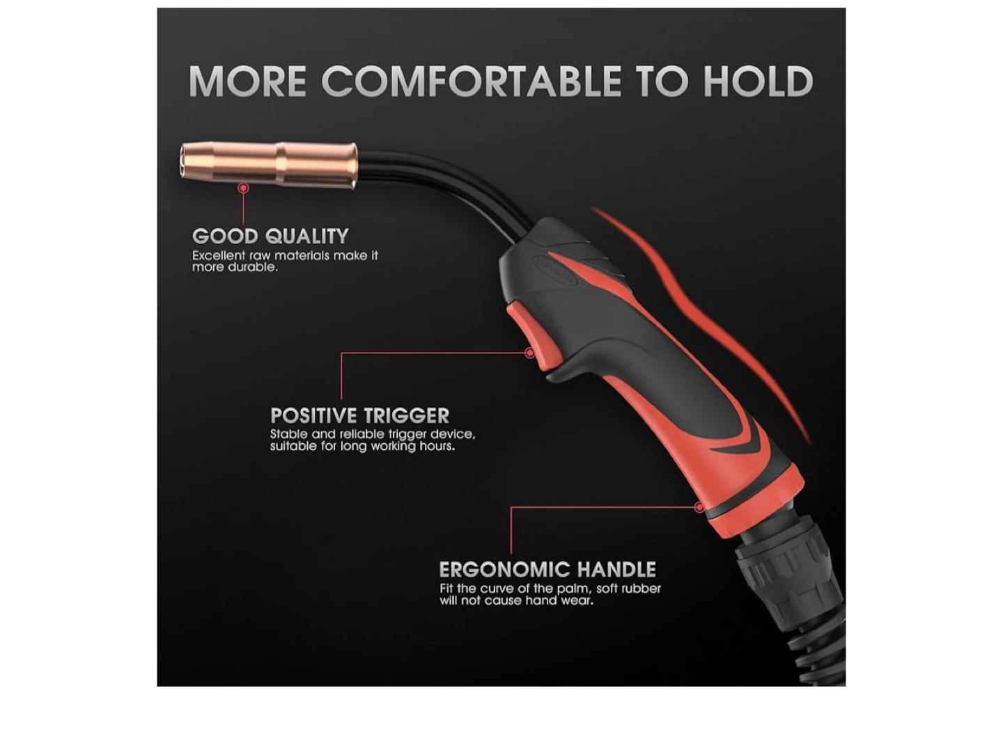 Welding MIG Gun Torch with Cable - photo 2
