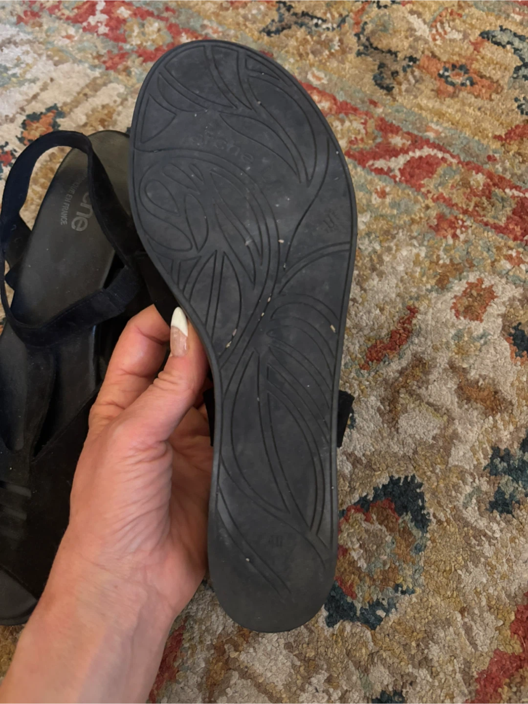 Arche Black Suede Sandals - photo 3